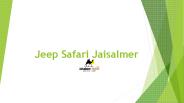 Jeep Safari Jaisalmer