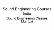 Sound Engineering Courses India | Sound Engineering Classes Mumbai