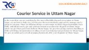 Courier Service in Uttam Nagar