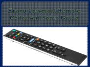 Huayu Universal Remote Codes And Setup Guide
