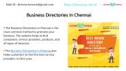 Business Directories In Chennai