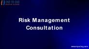 Risk Management Consultation