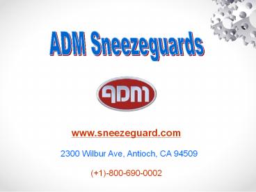 Utilize Glass Guard For Diy Projects | ADM Sneezeguards