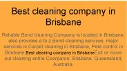 Best cleaning company in Brisbane
