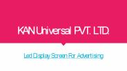 KAN Universal PVT. LTD.