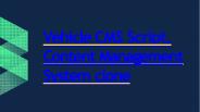 Vehicle CMS Script, Content Management System clone