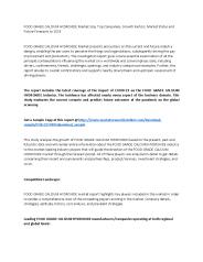 Food Grade Calcium Hydroxide Market