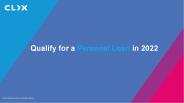 Qualify for a Personal Loan in 2022