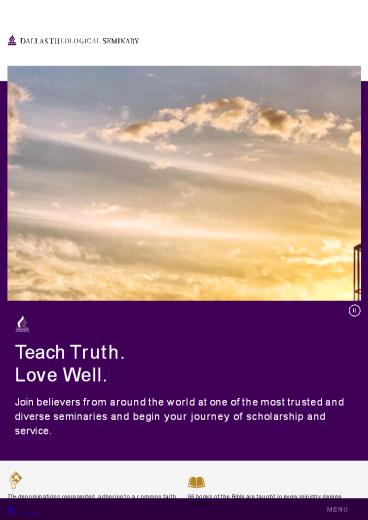 Masters in Theology in Nashville