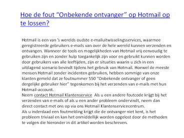 Hotmail Klantenservice telefoonnummer (3)