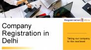 Online Company Registration in Delhi