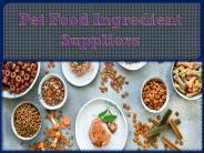 Pet Food Ingredient Suppliers