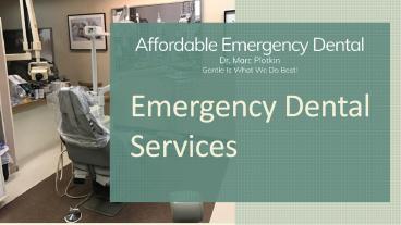 Contact For Emergency Dental Services In Elizabeth, New Jersey