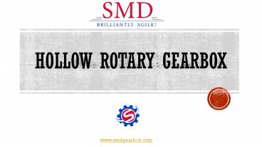 Hollow Shaft Gear Reducer