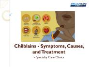 What is Chilblains - Symptoms, Causes, and Treatment