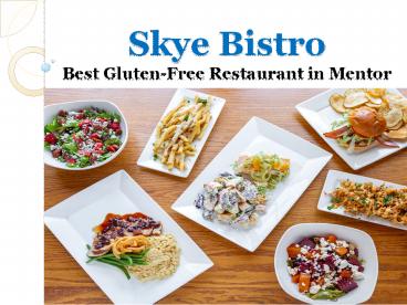 Best Gluten-Free Restaurants Reservations in Mentor