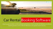 Car Rental Booking Software