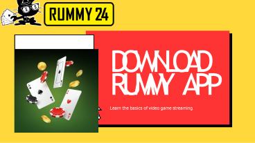 Rummy App | Play Rummy Game