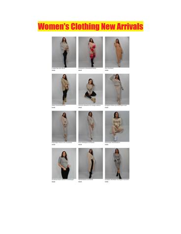 Women's Clothing New Arrivals
