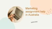 Title- Marketing Assignment Help in Australia