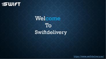 Fast delivery services uae