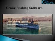 Cruise Booking Software