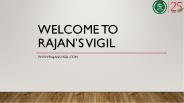 Get Best HouseKeeper at Rajan's Vigil