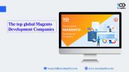 The top global Magento Development Companies