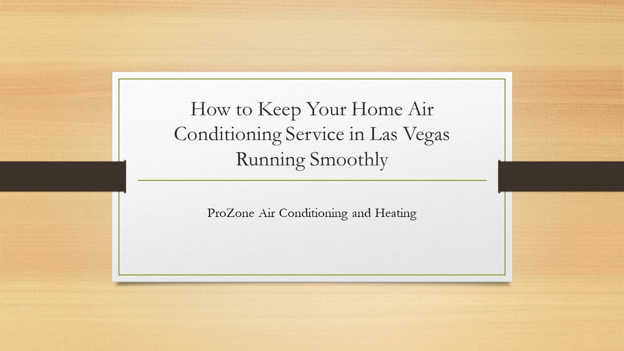 Home Air Conditioning Service in Las Vegas