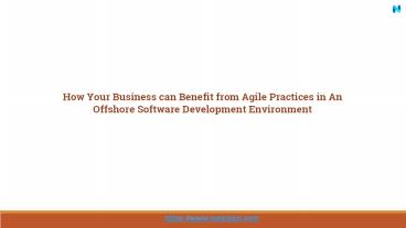 How Your Business can Benefit from Agile Practices in An Offshore Software Development Environment