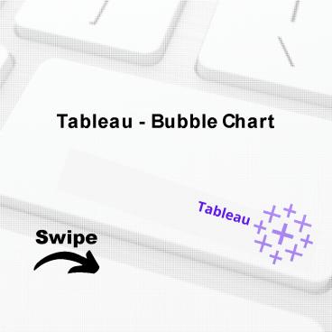 Tableau - bubble chart