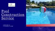 Pool Construction Service - Celtic Hardscapes