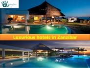 Luxurious hotels in Zanzibar