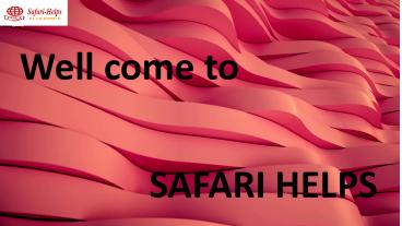 Get Advertising Ideas for Travel Agent| Safari Helps