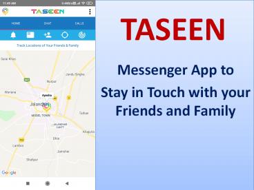 Best Instant Texting App - Taseen