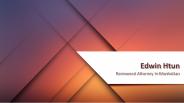 Edwin Htun | Renowned Attorney In Manhattan