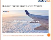 Galileo Flight Reservation System (2)
