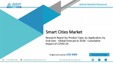 Smart Cities Market Global Demand, Growth, Trends, Opportunities, Industry Share, Regions, Top Key Companies and Forecast to 2025