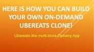 Ubereats Clone Script with source Code