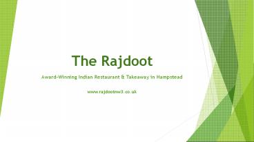 Jay Raj | The Best Indian Restaurant in Luton