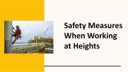 Safety Measures When Working at Heights