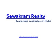 Real estate Builders in Hubli
