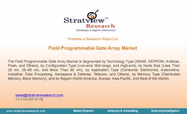 Field Programmable Gate Array Market Size, Share, Trend, Forecast, & Industry Analysis – 2020-2025