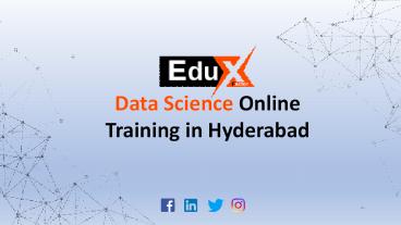data science training institute in hyderabad
