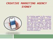 Creative Marketing Agency Sydney