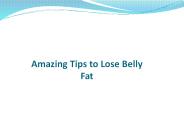Amazing Tips to Lose Belly Fat (1)