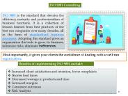 ISO 9001 Consulting