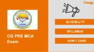 CG PRE MCA EXAM