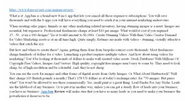 presentation player overlay