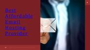 Best Affordable Hosting Provider